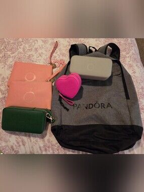 Pandora Bundle Of Bag And Jewelry Organizers